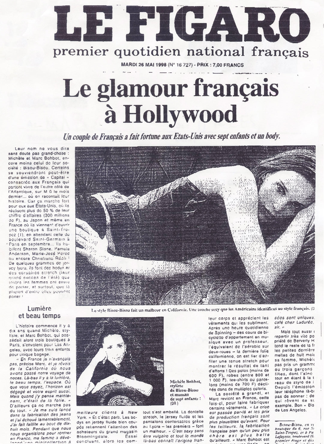 LE FIGARO NEWSPAPER